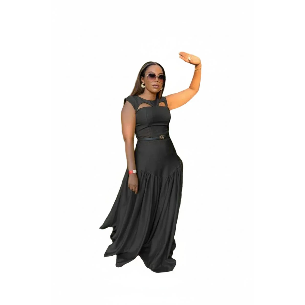 Sleeveless Corset Maxi Sexy Dress - Image 3