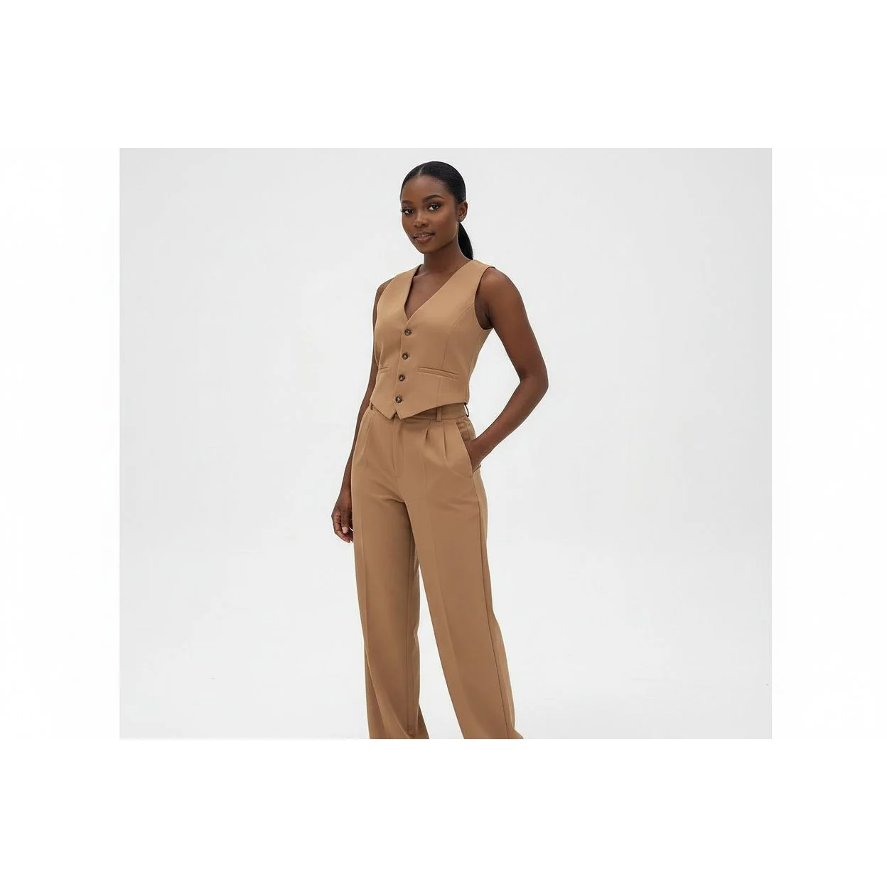 Sleeveless Formal 2pc Set