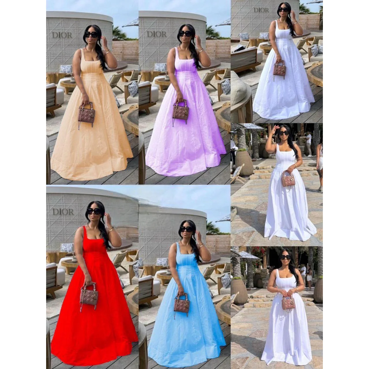 Sleeveless Formal Maxi Dress. - Image 3