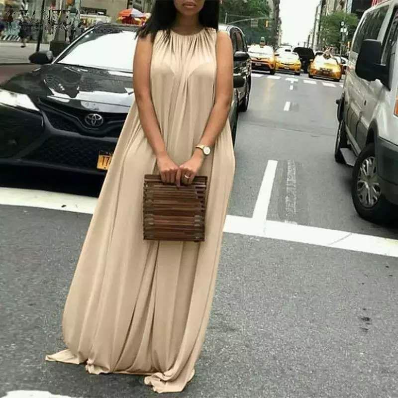 Sleeveless Maxi Dress - Image 2