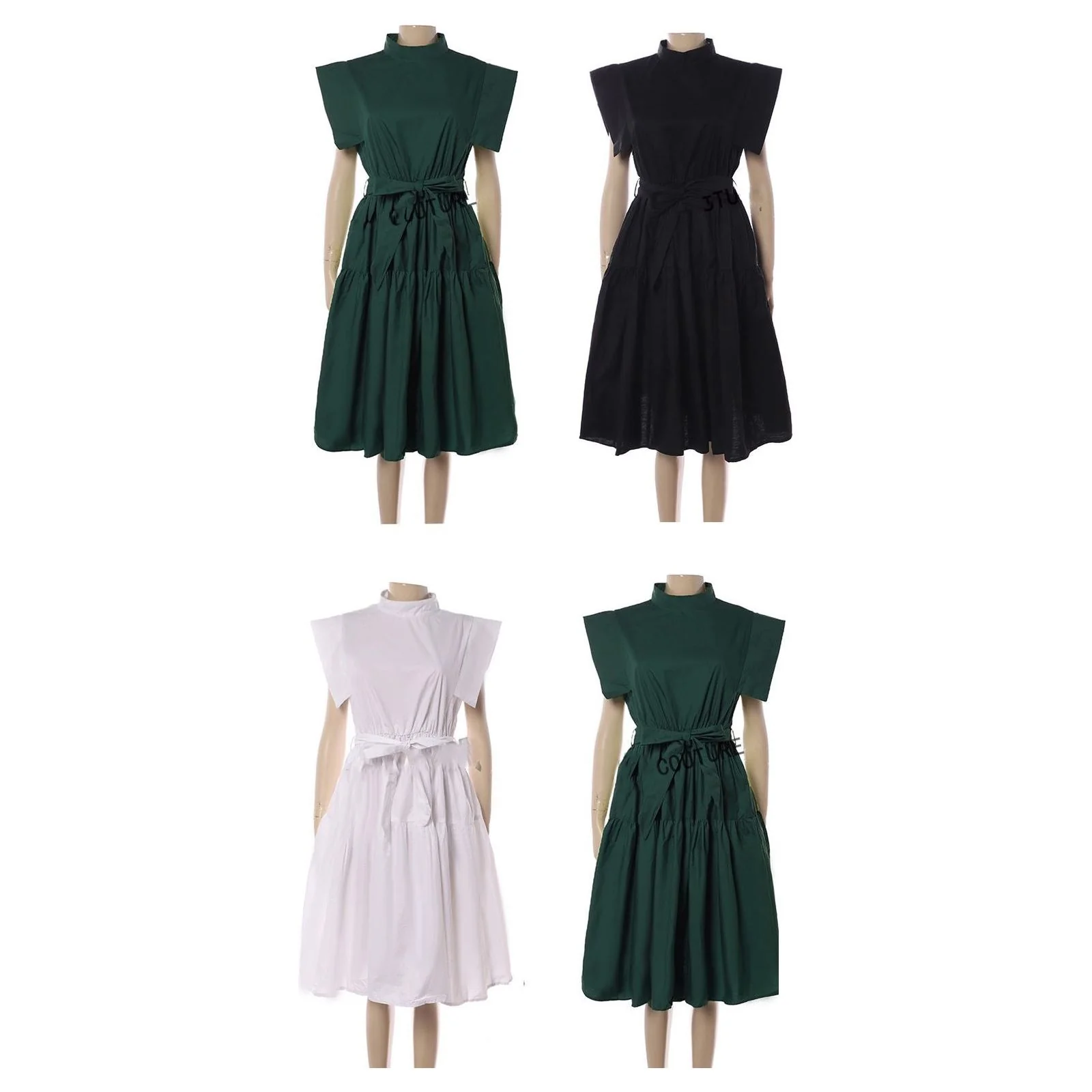 Sleeveless Midi Dress - Image 3