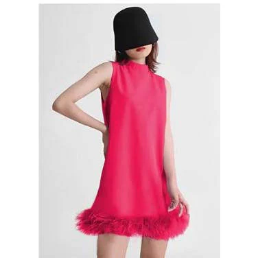 Sleeveless Round Neck Mini dress - Image 6