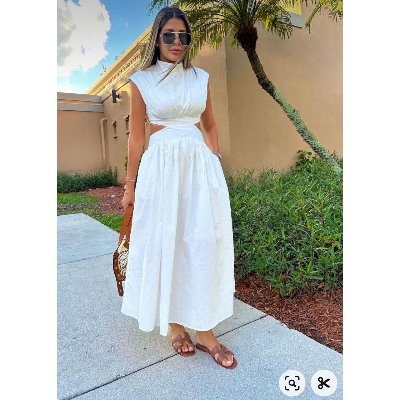 Sleeveless Swing Maxi Tank Dress. - Image 3