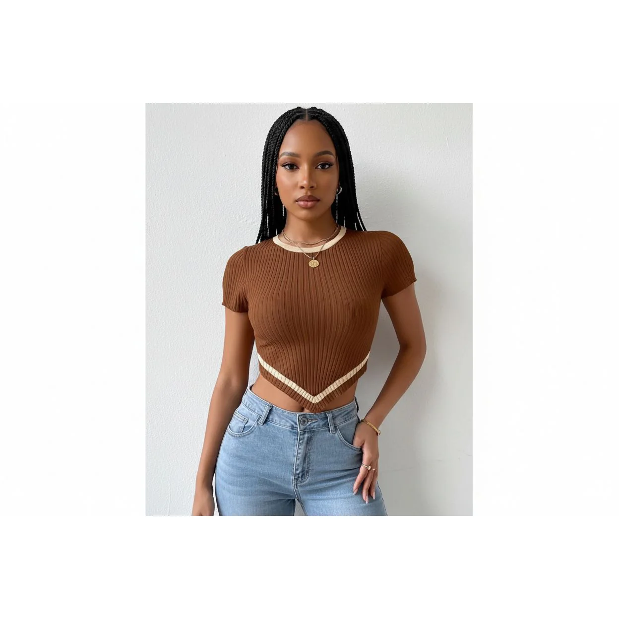 Slim Fit Sexy Blouse