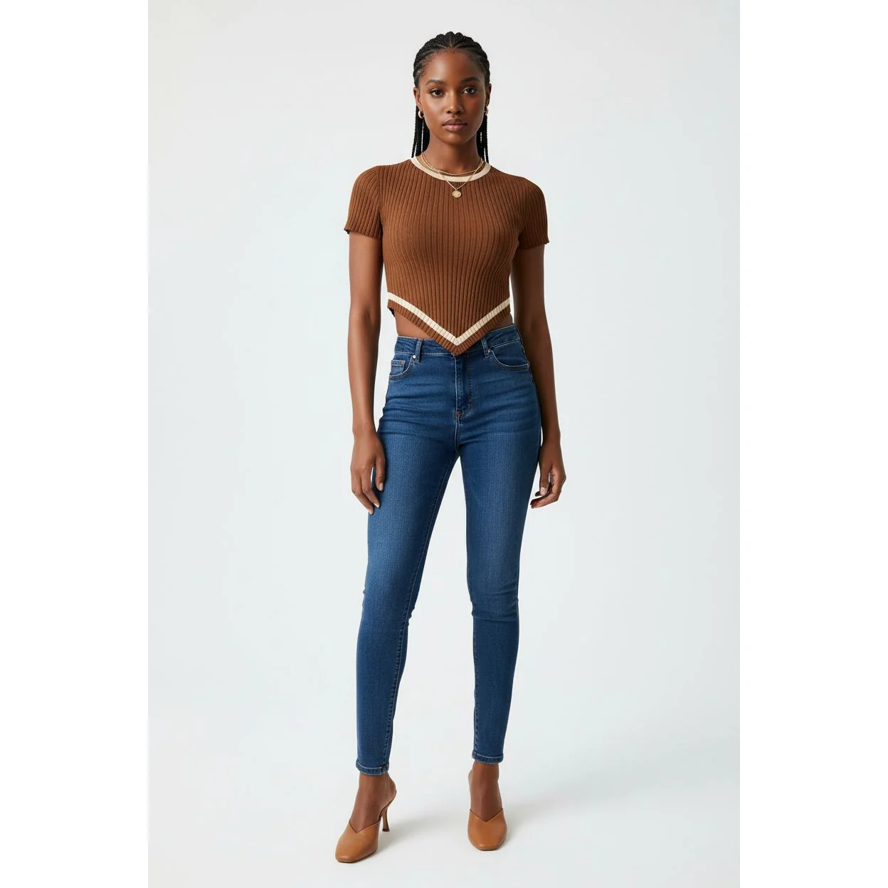 Slim Fit Sexy Blouse - Image 5