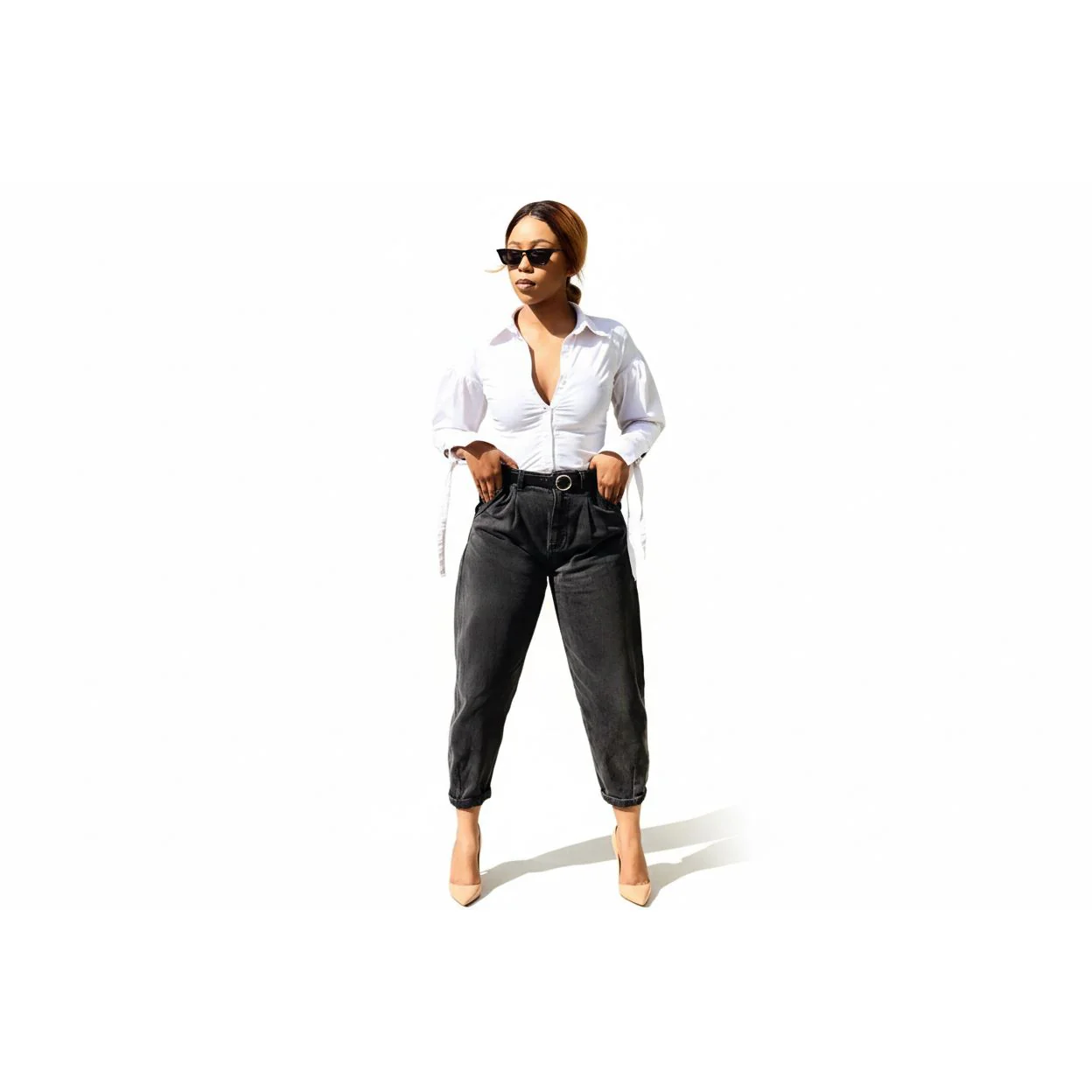 Slouch Jeans Trousers  - Image 5