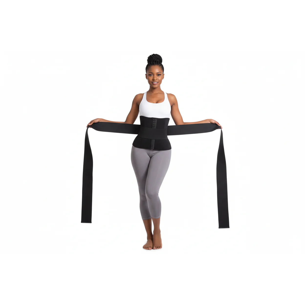 High-Quality Tummy Wrap Shaper Waist Trainer Belt 6metres by 12cm - Image 2