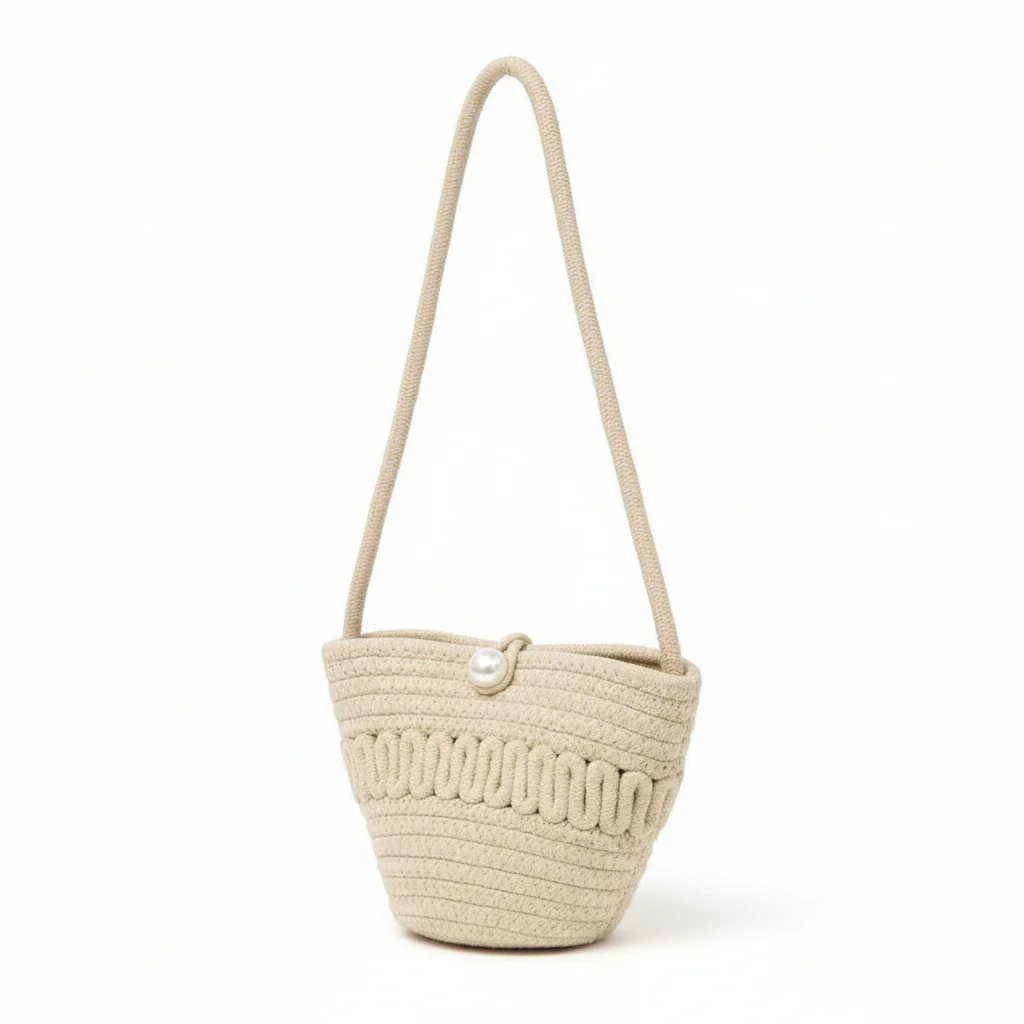 Soft Straw Beach  Crossbody Bag