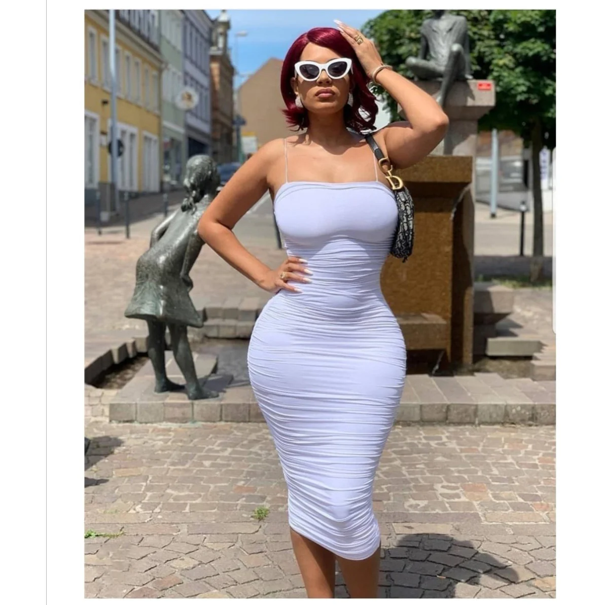 Spaghetti Strap Dress. - Image 2