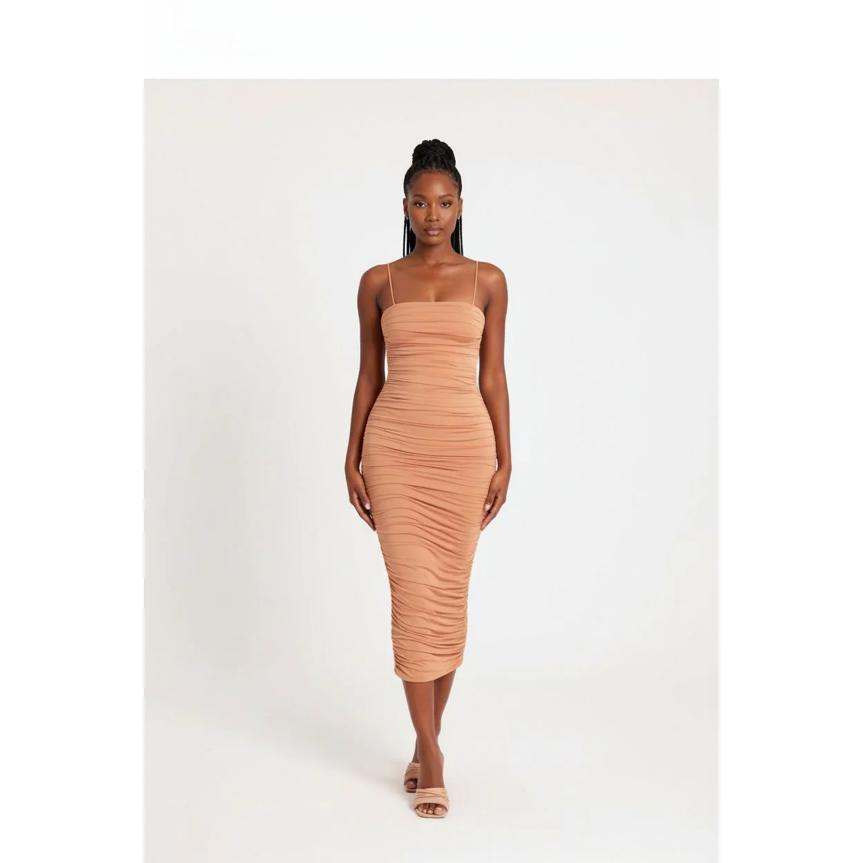 Spaghetti Strap Adjustable Dress. - Image 2