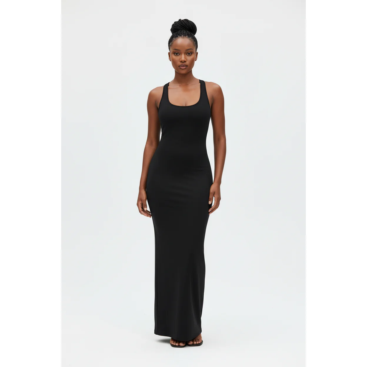 Spaghtti Strap U-Neck Maxi Dress - Image 4