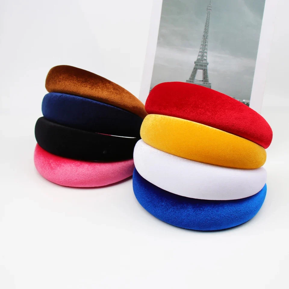 Sponge Headbands Non Slip Boho Hair Hoop. - Image 2