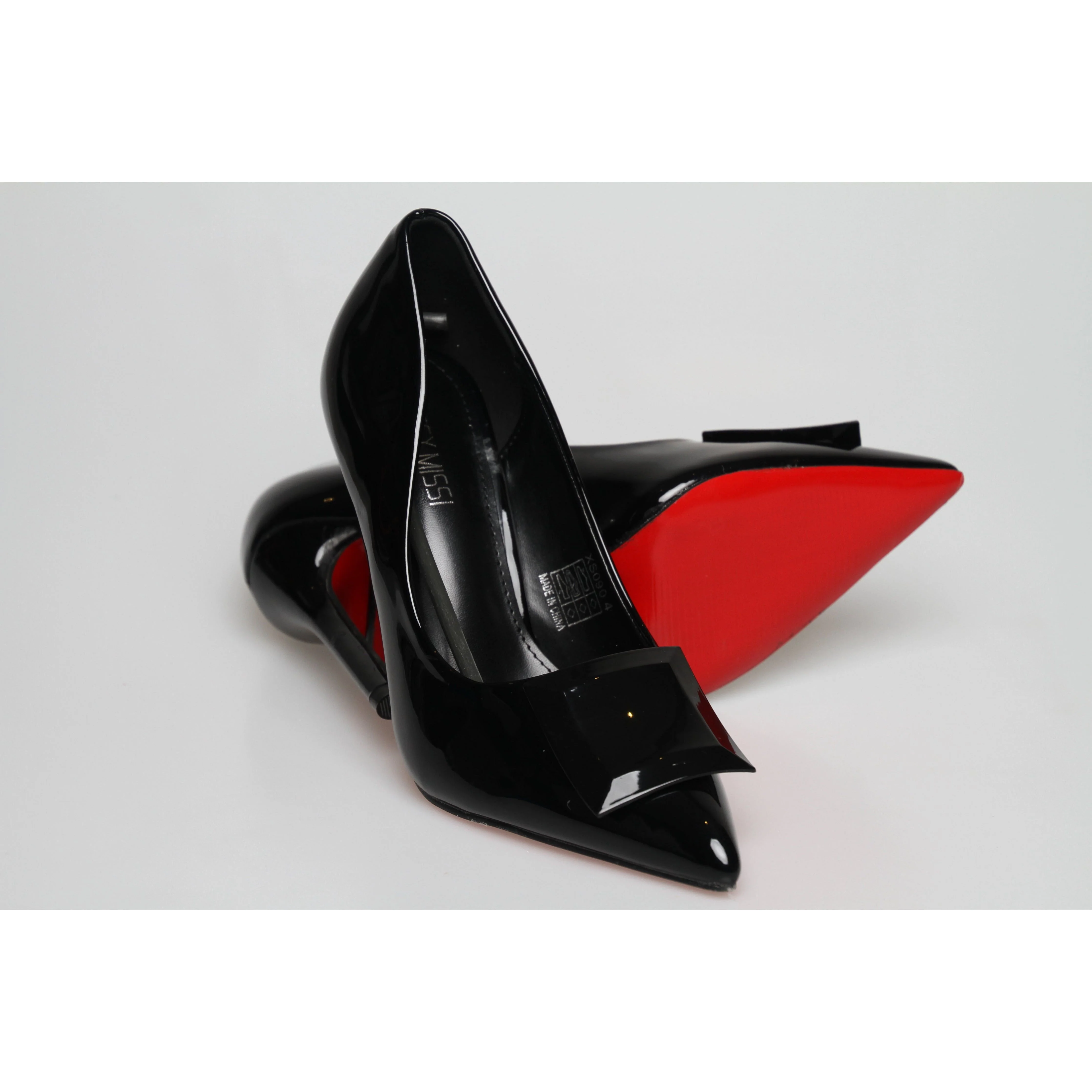 Square Buckle High Heels - Image 6