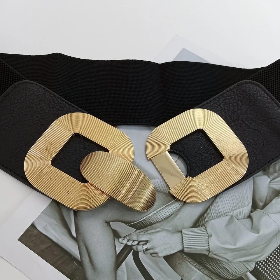 Square Classic Buckle Belt - Image 2