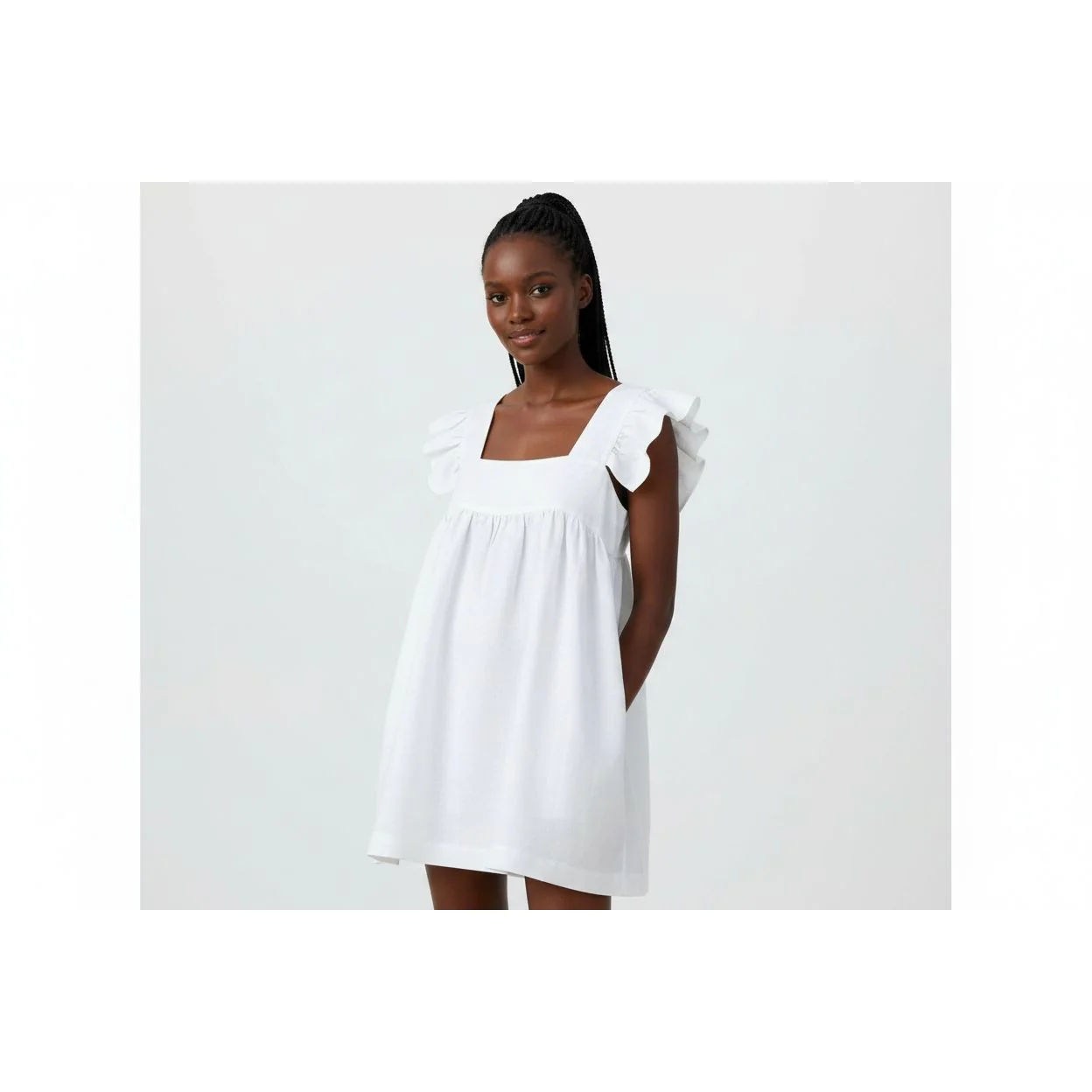 Square Neck Butterfly Top - Image 2