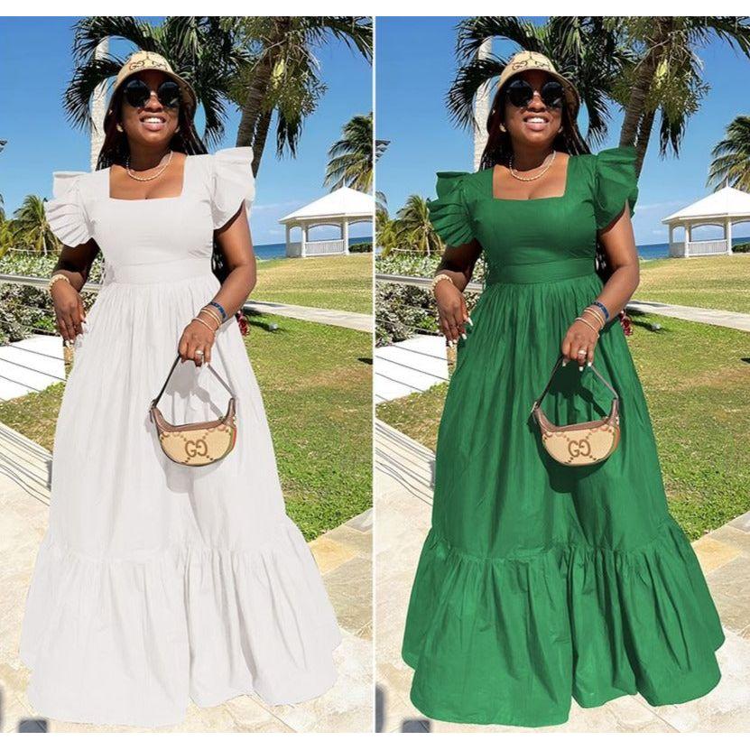 Square Neck Maxi dress - Image 2