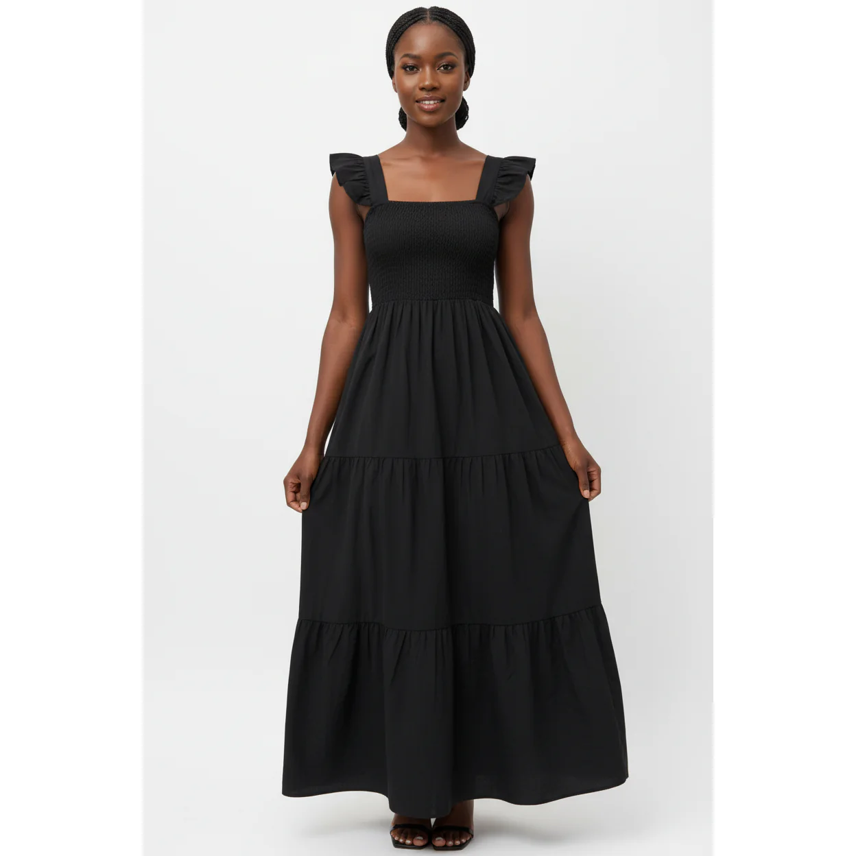 Square Sleeveless Maxi Dress - Image 3