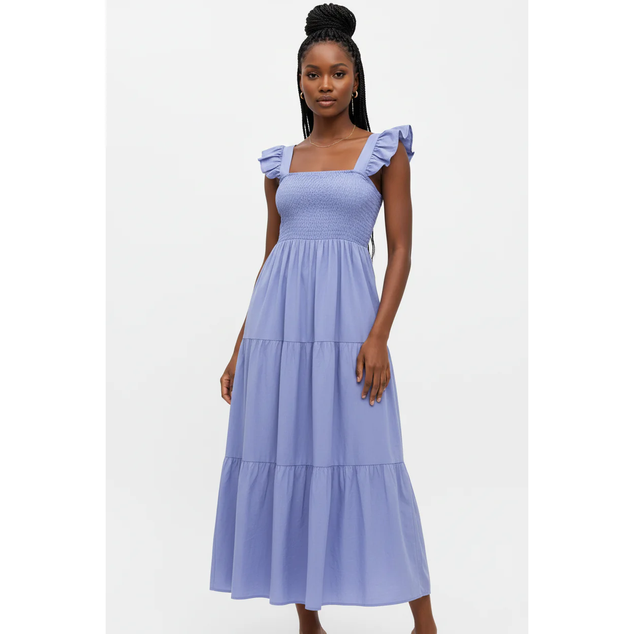Square Sleeveless Maxi Dress - Image 5