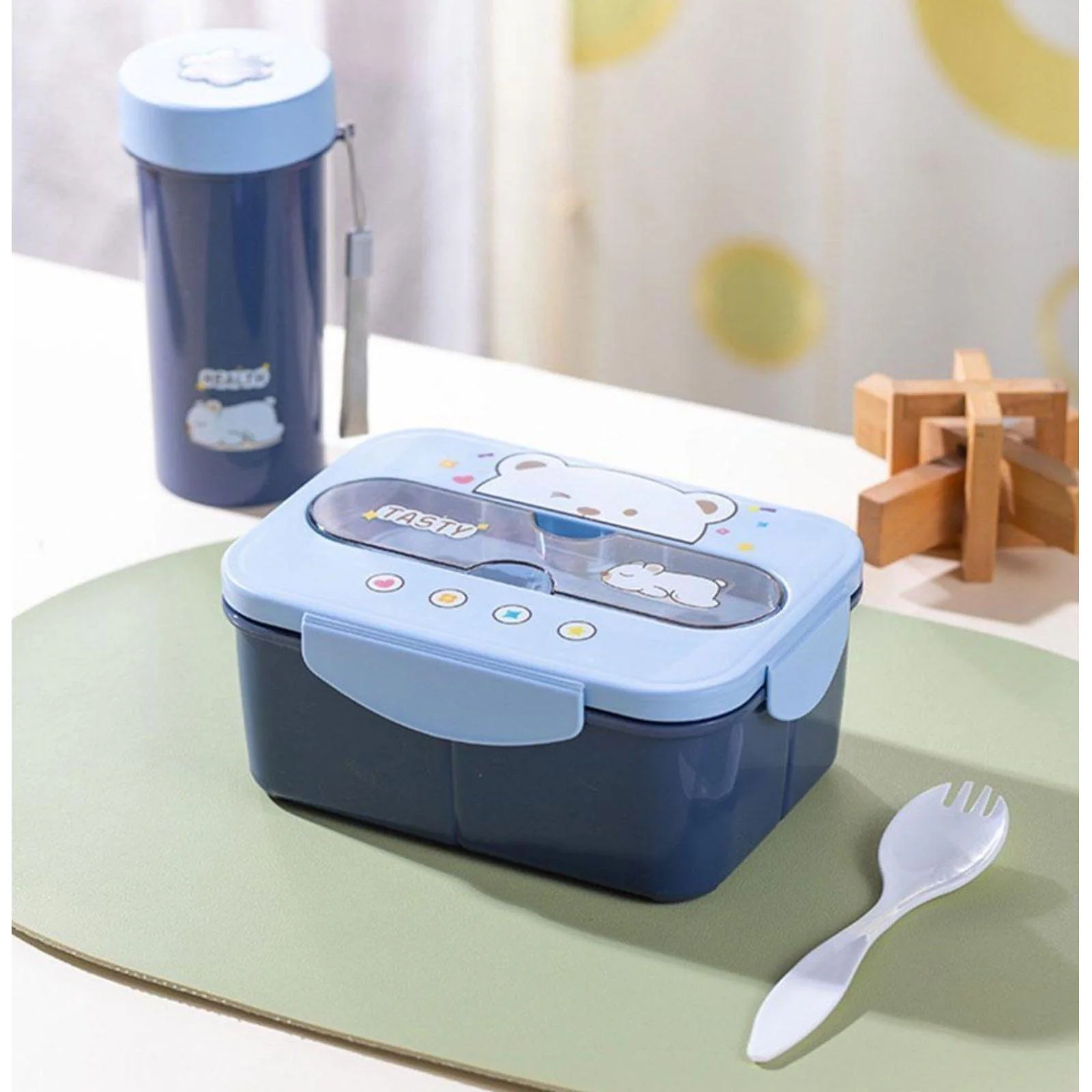 Student Lunchbox with Water Cup. - Image 2