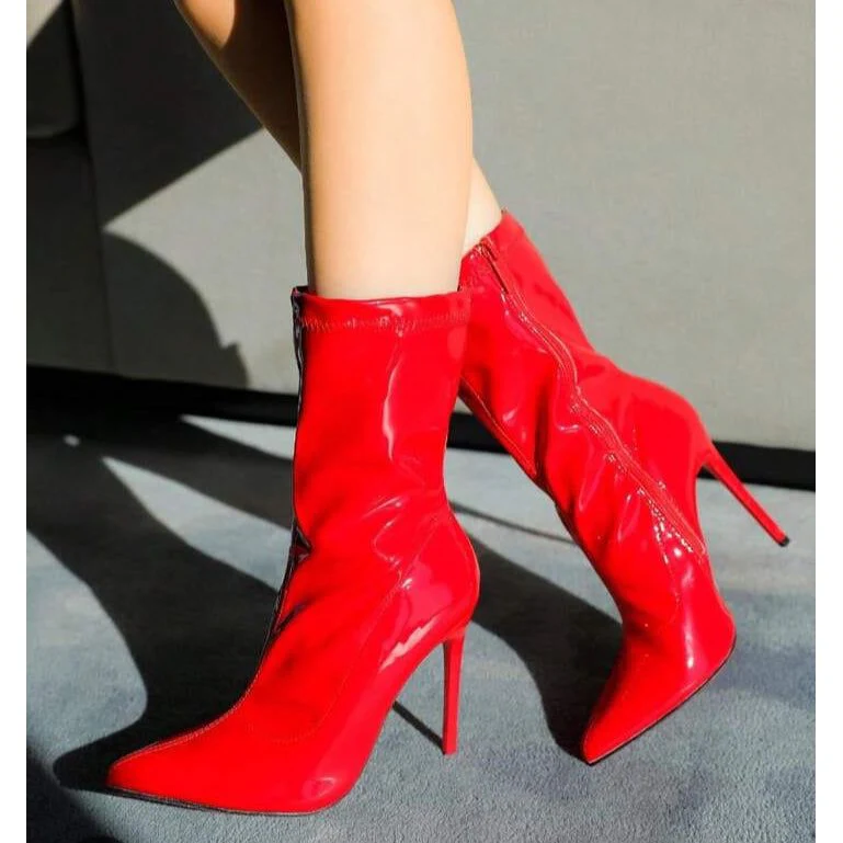 Stiletto Ankle Boots - Image 4