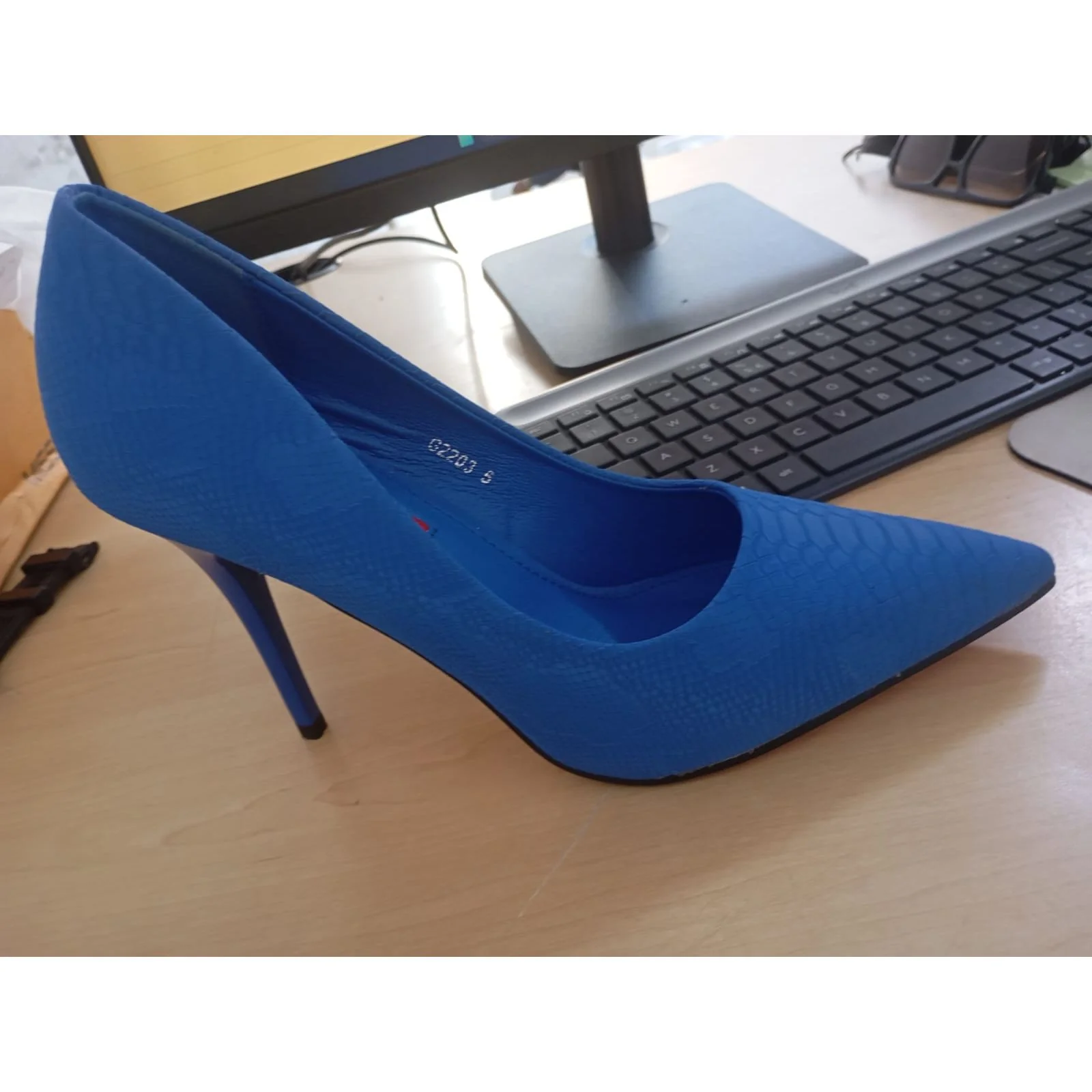 Stiletto High Heels Pumps Pointed Shoe - Image 2