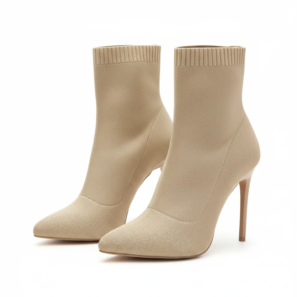 Stiletto Thin High Heel Ankle Boots