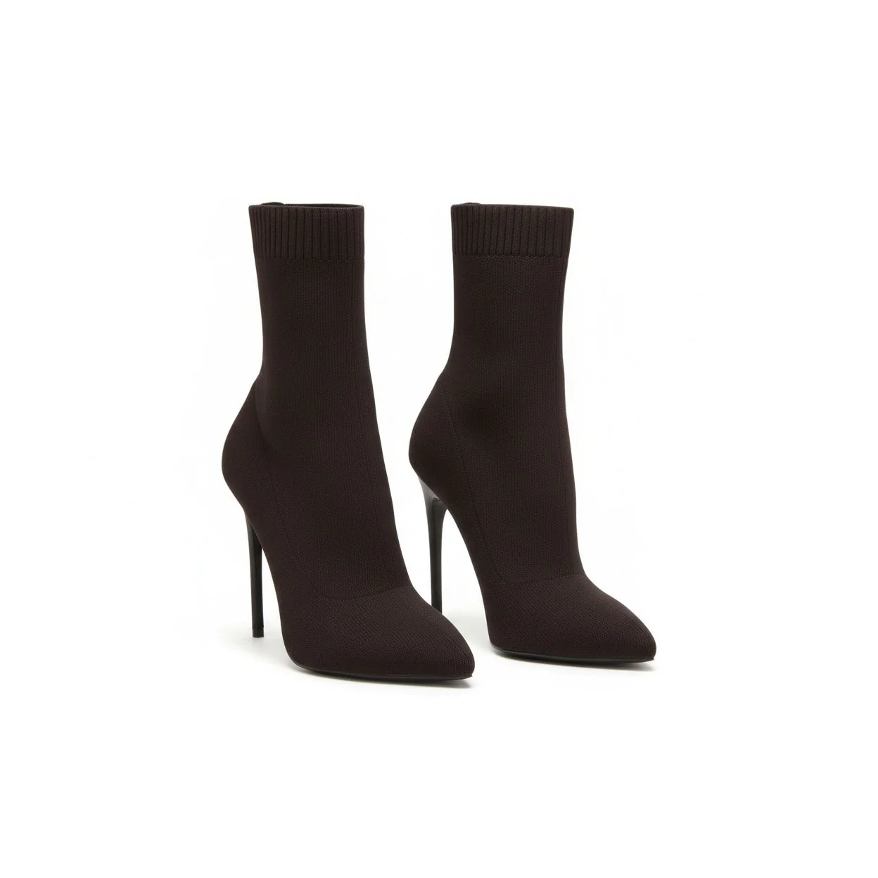Stiletto Thin High Heel Ankle Boots - Image 2