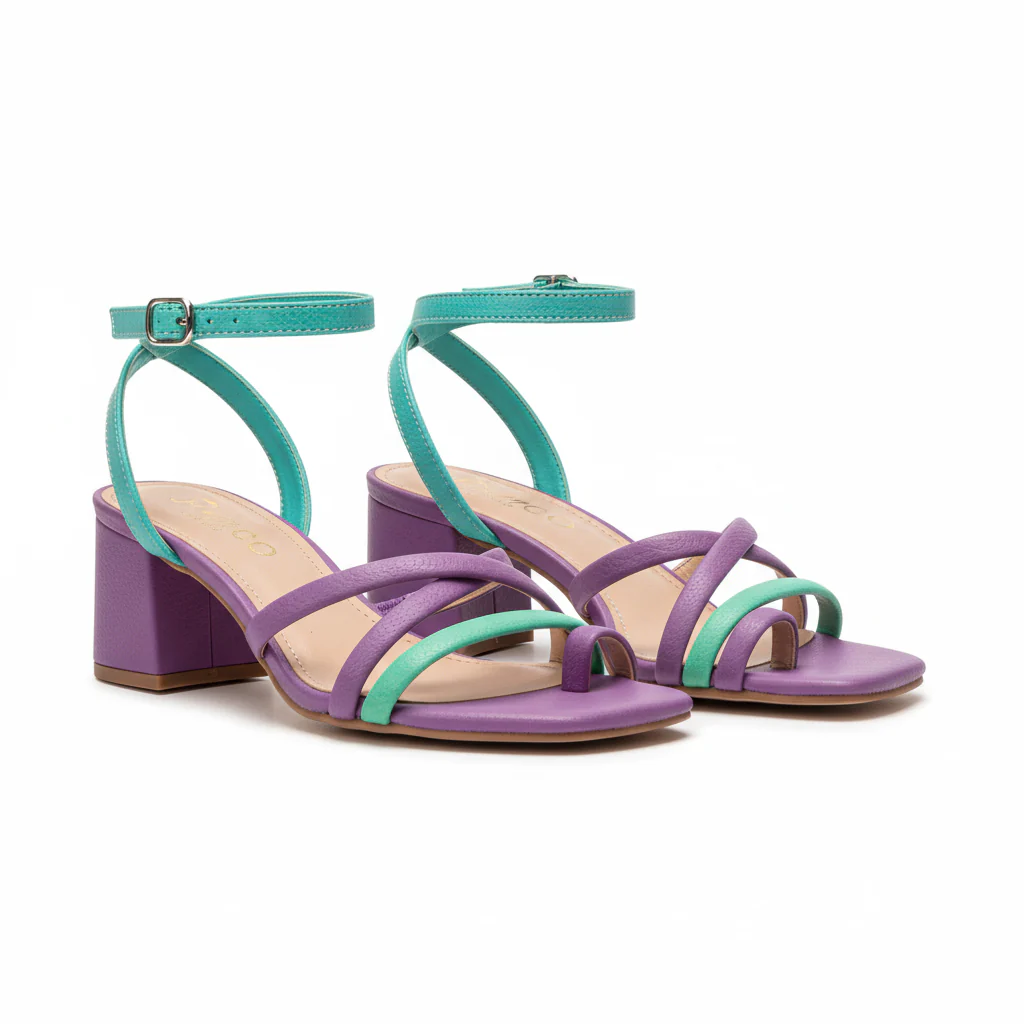 Strap High Heel Sandals - Image 4