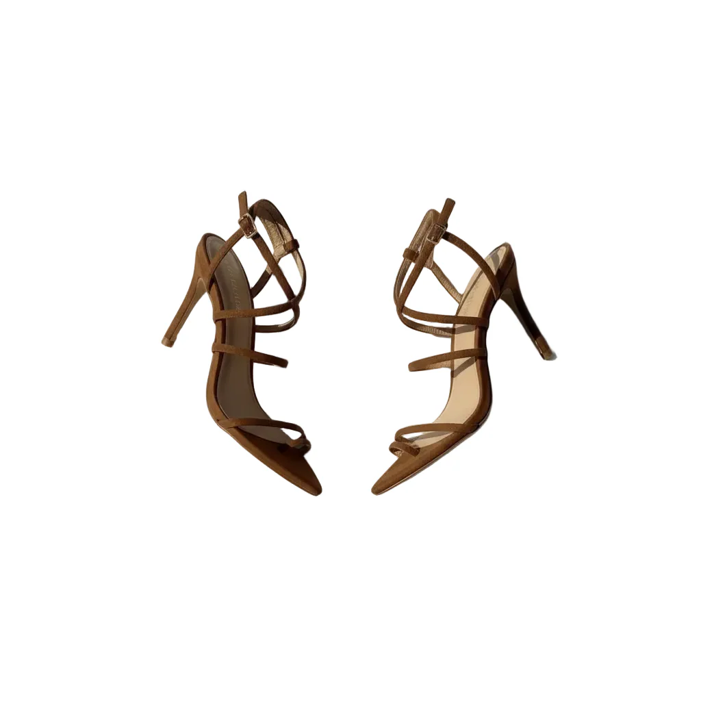 Strappy Stiletto Mules - Image 3