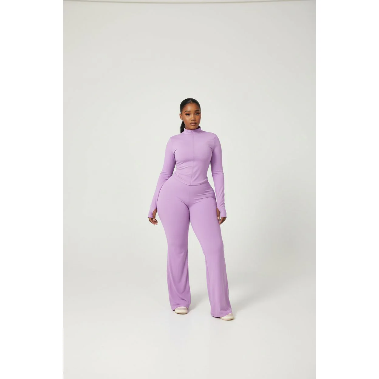 Stylish Bodycon Tracksuit 2 Piece Set - Image 2