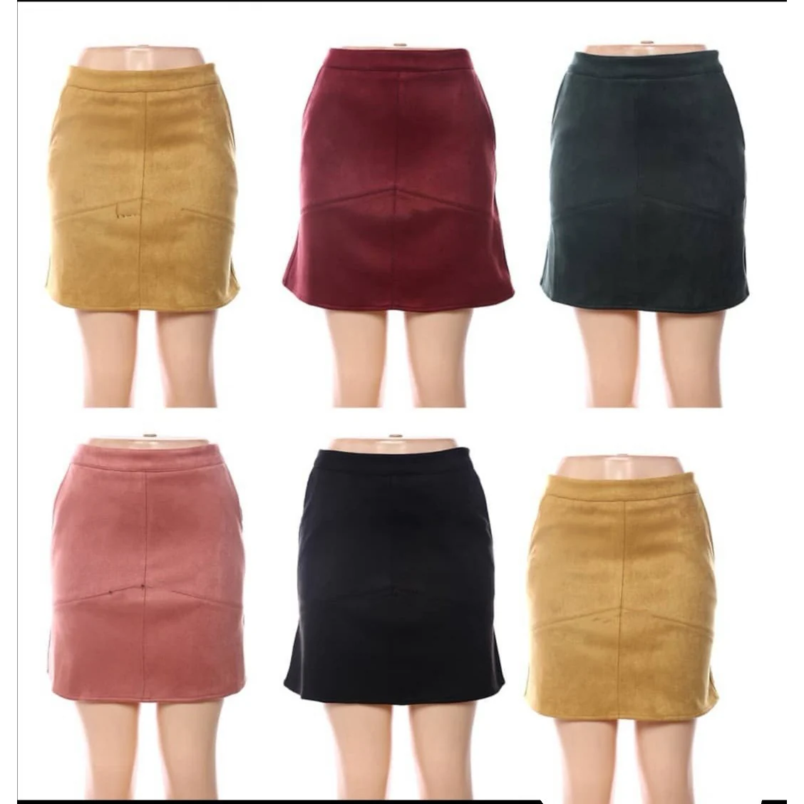 Suede Mini Skirt  - Image 5