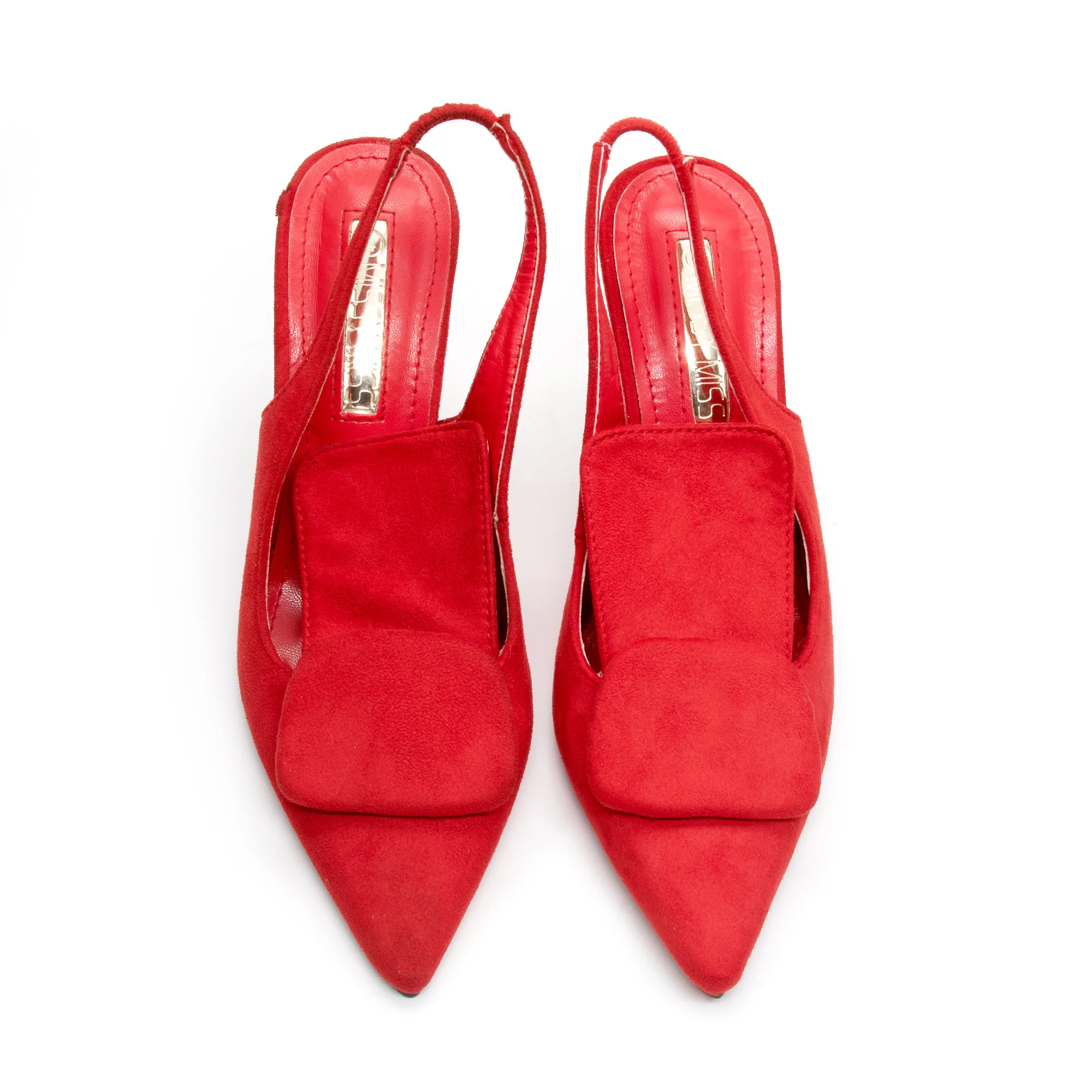 Suede Stiletto Shoes - Image 11