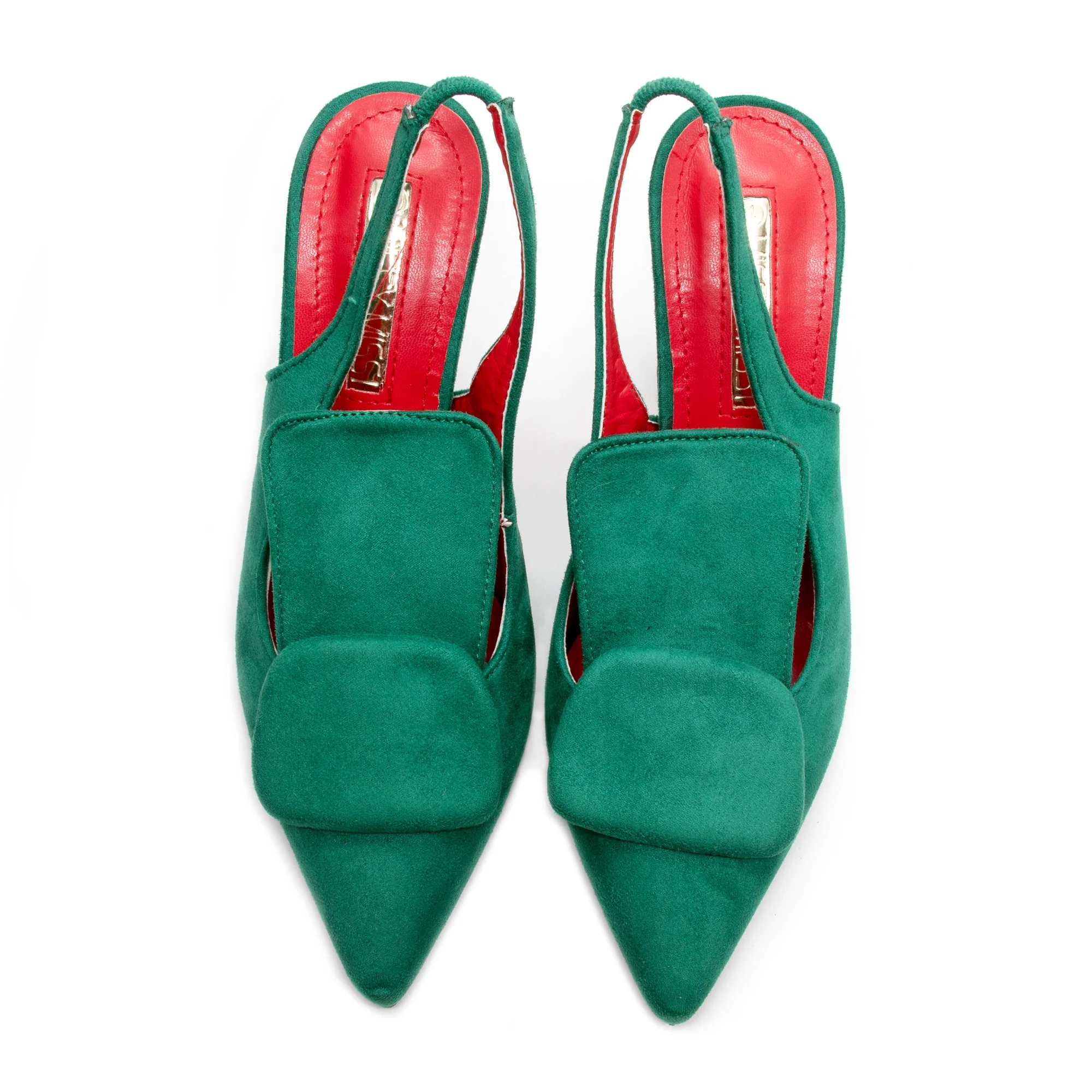 Suede Stiletto Shoes - Image 16