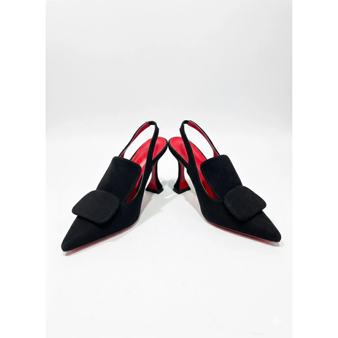 Suede Stiletto Shoes - Image 2