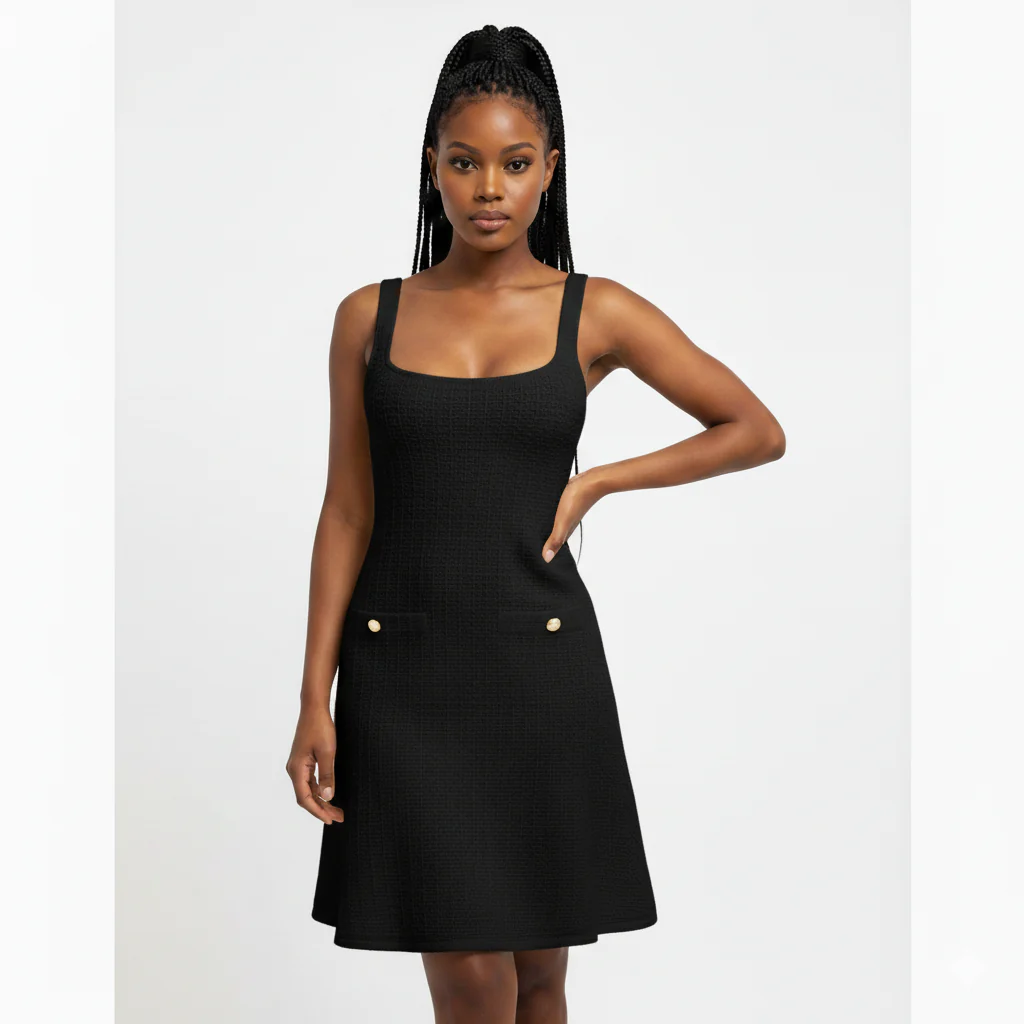 Summer New Women's Knitted Dress - Image 4