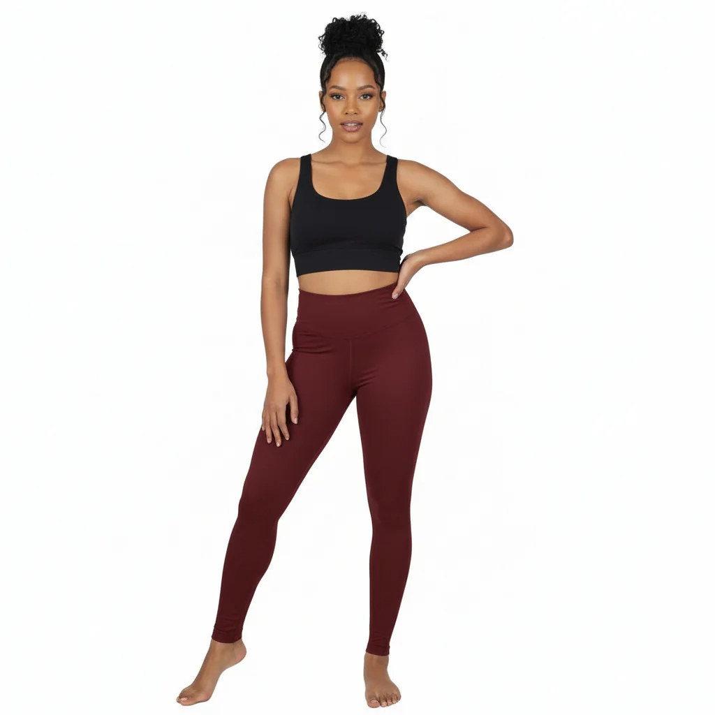 Super Soft Leggings High Waisted Tummy Control Pants - Image 4