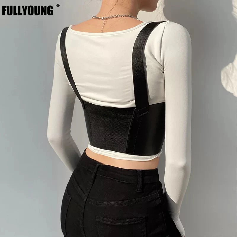 Suspender Cage Waist Wide Belt - Image 4
