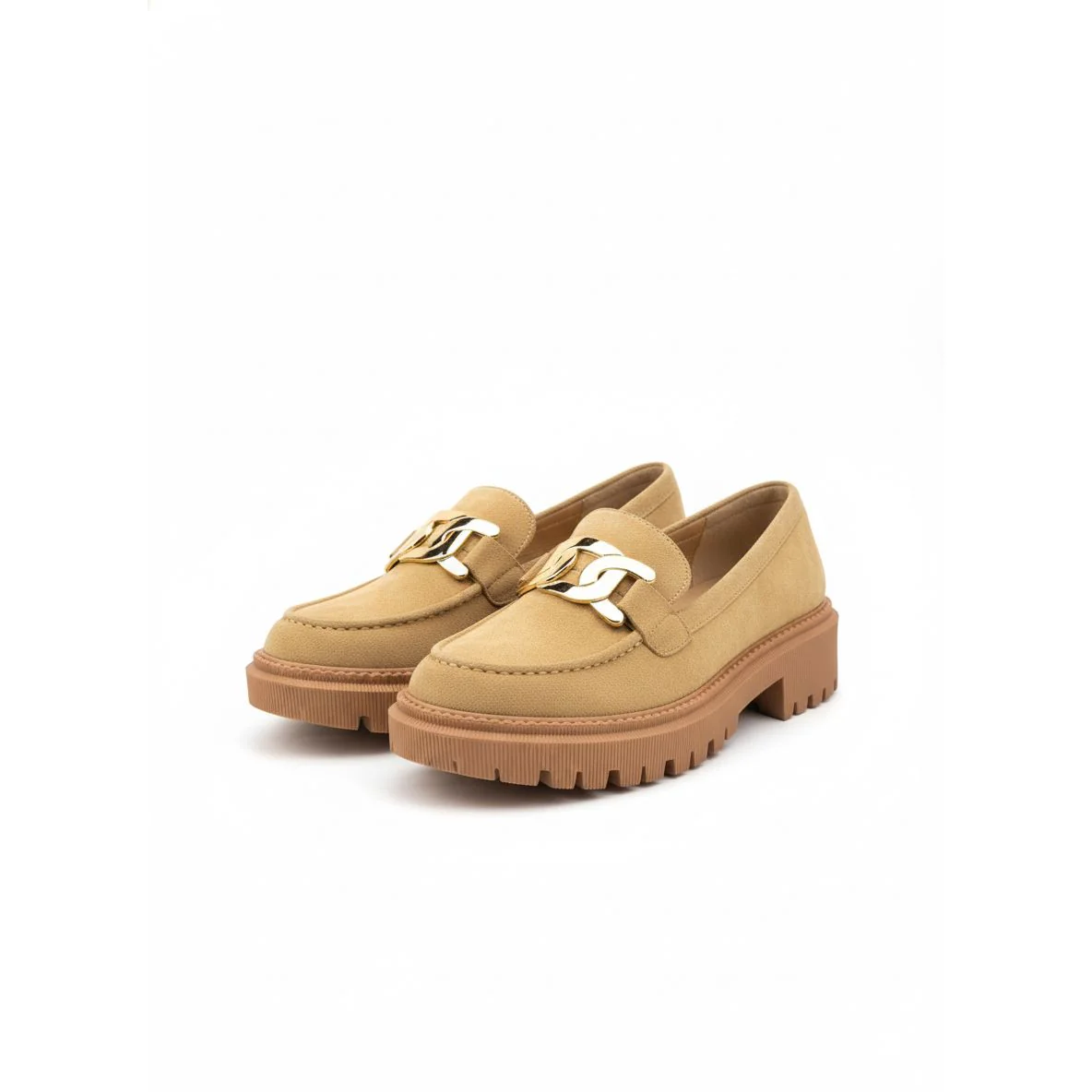 Sweat Chunky Loafer Penny Casual Fashion Shoes. - Image 2