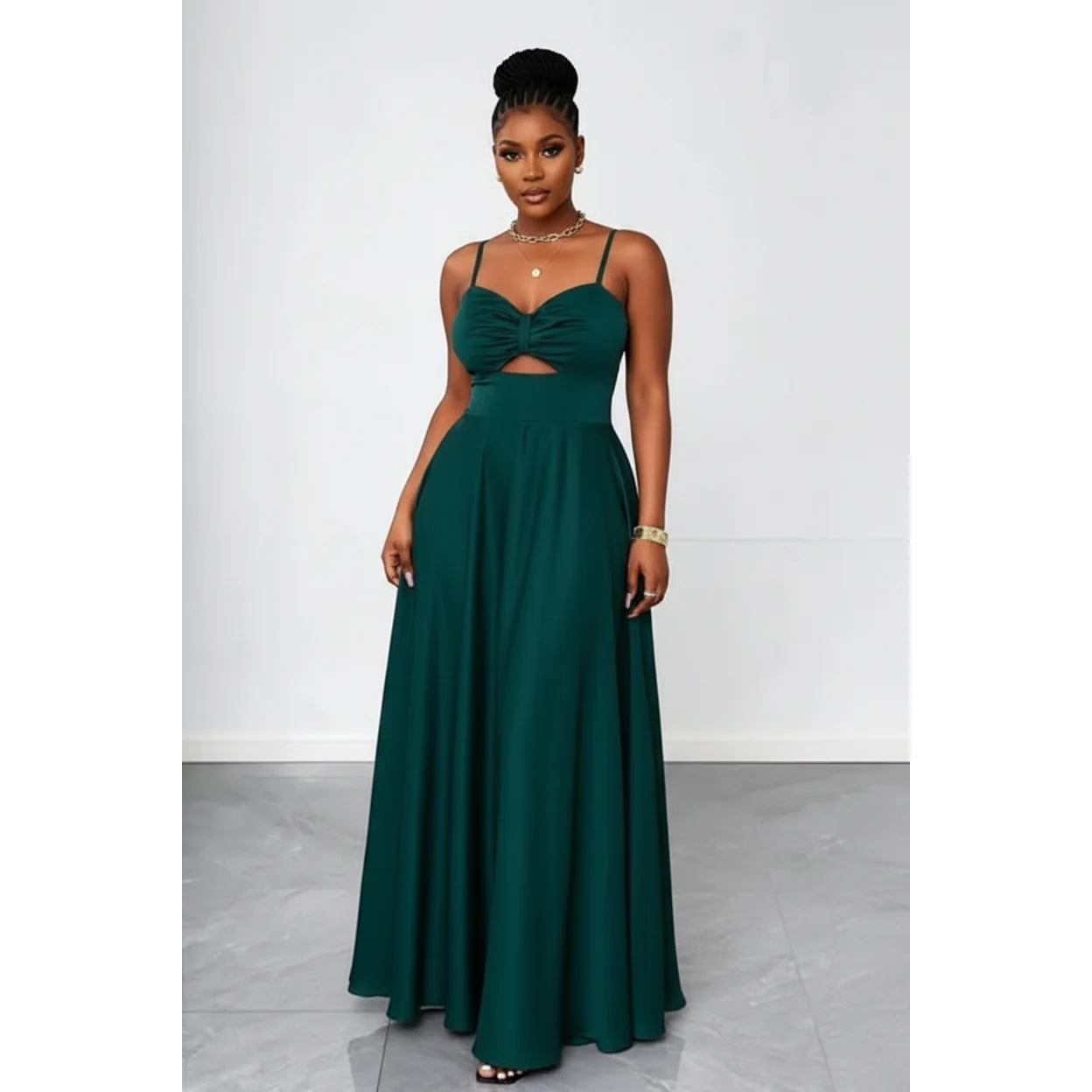 Sweetheart Bridesmaid Maxi A LineDress - Image 6