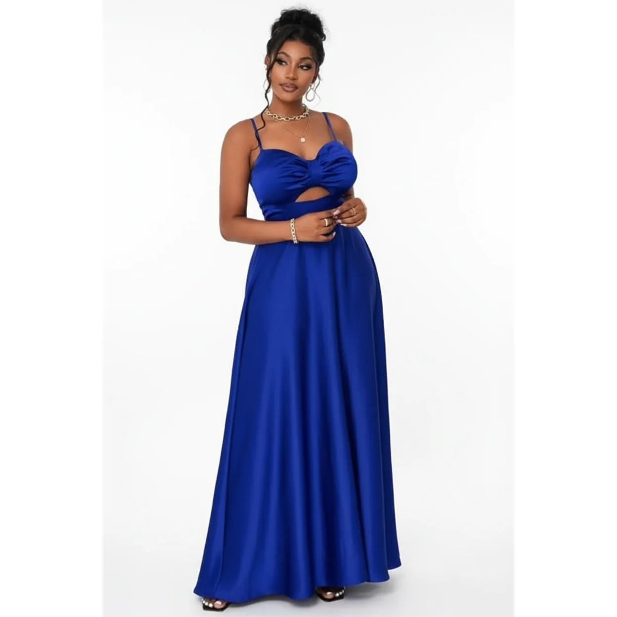 Sweetheart Bridesmaid Maxi A LineDress - Image 8