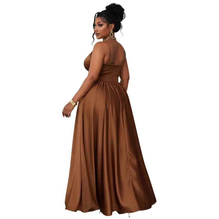 Sweetheart Bridesmaid Maxi A LineDress - Image 9