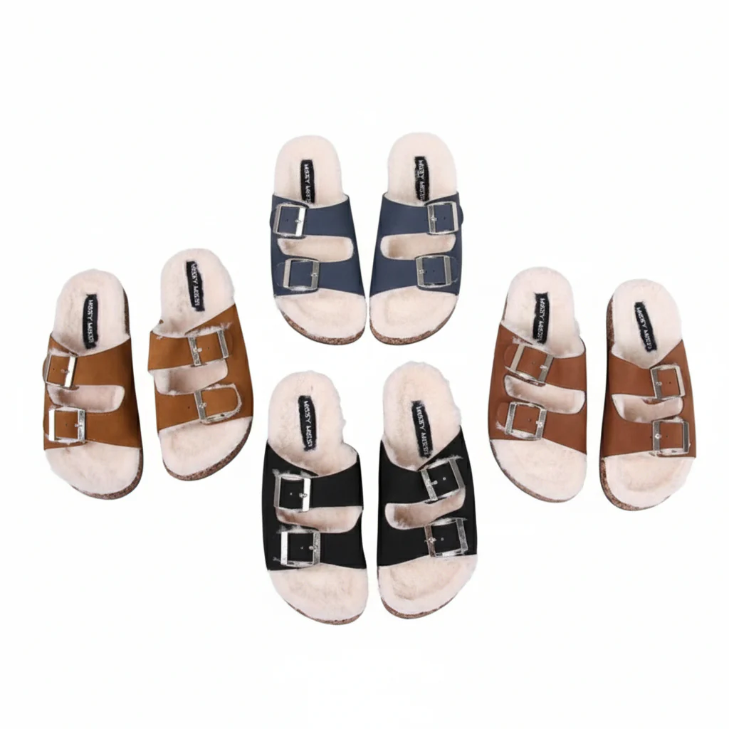 Teddy Fleece-Liner Slippers - Image 3