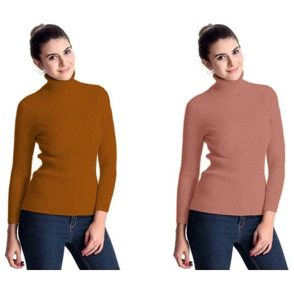 Thermal Blouses High Polo Neck - Image 6