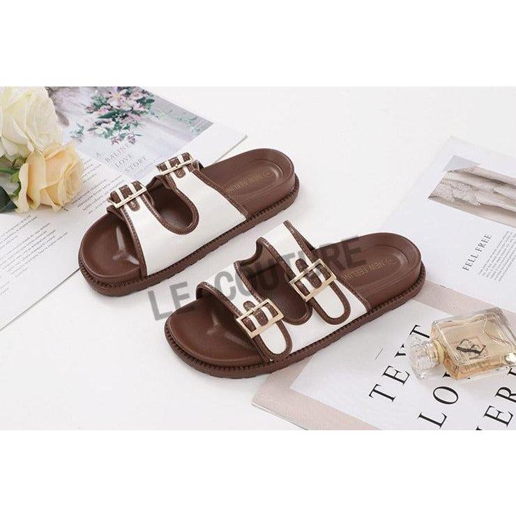 Thick Sole Fashionable Slide Sandals - Image 2