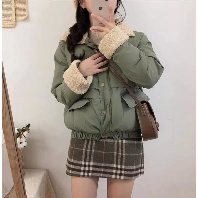 Thicken Warm Bomber Coat - Image 3