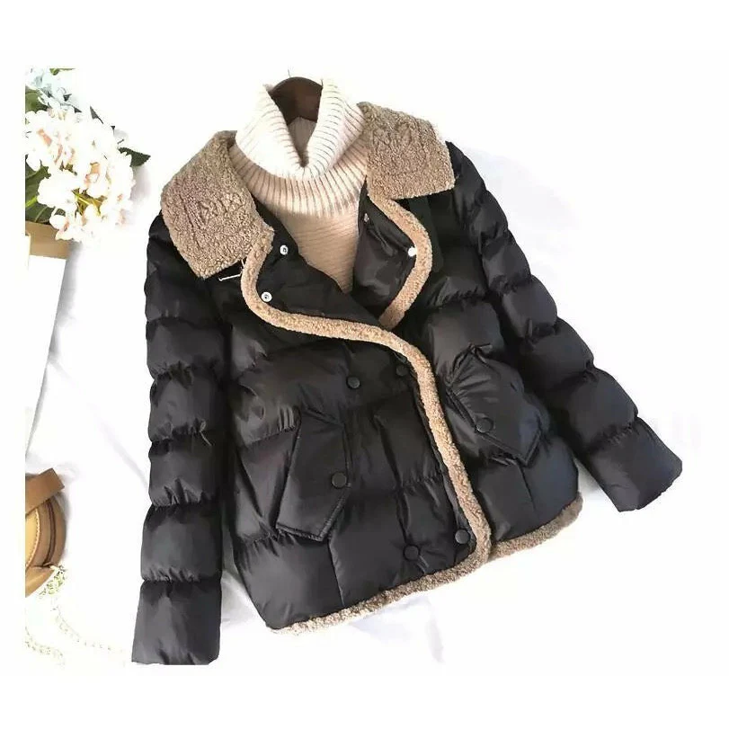 Thickened Warm Short Cotton Puff Jacket - Image 4
