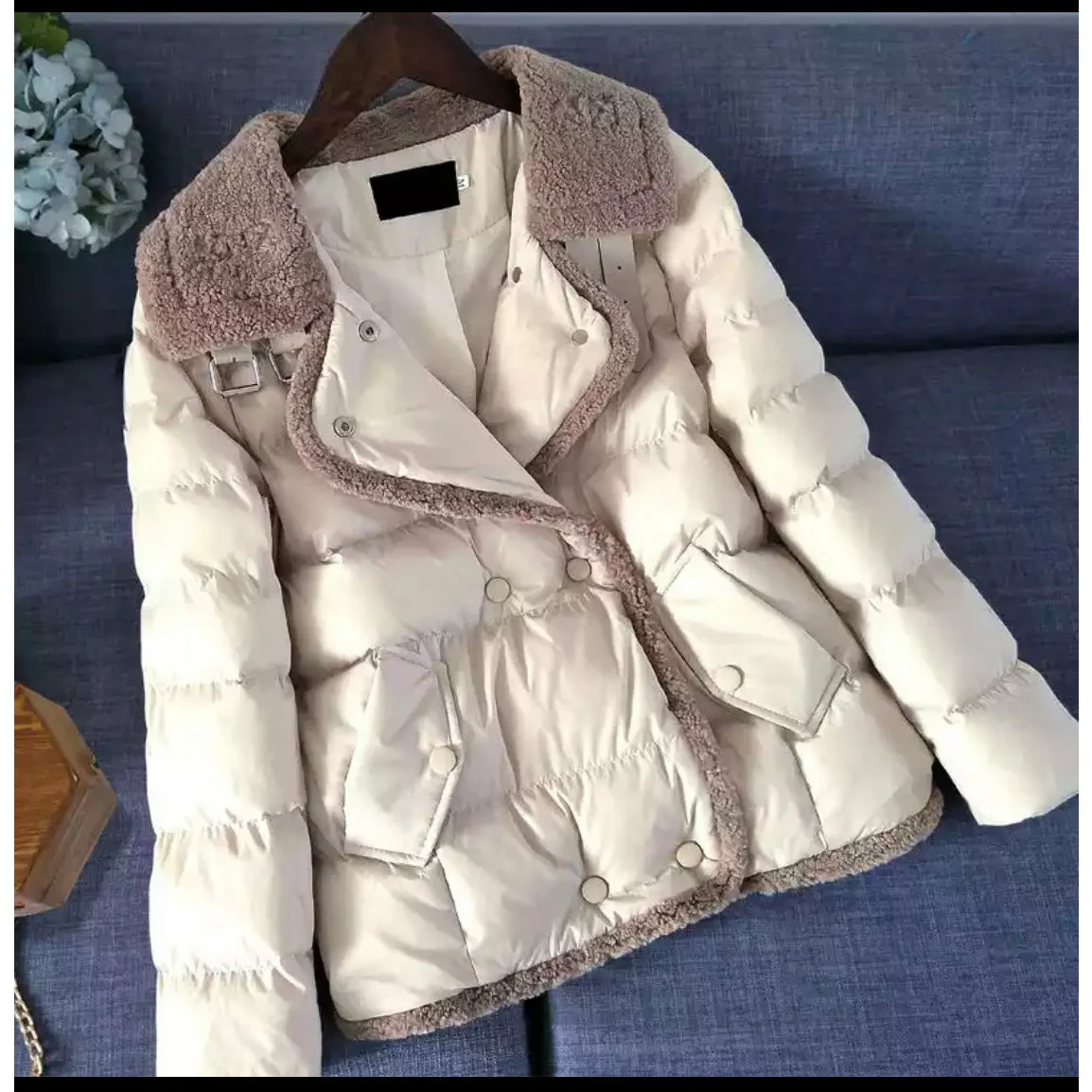 Thickened Warm Short Cotton Puff Jacket - Image 5