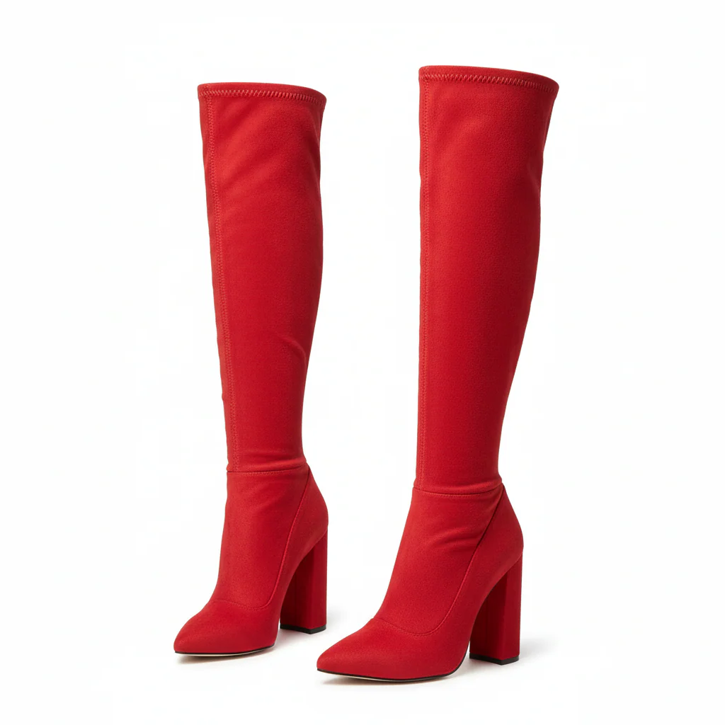 Thigh High Sock Boots  - Image 2