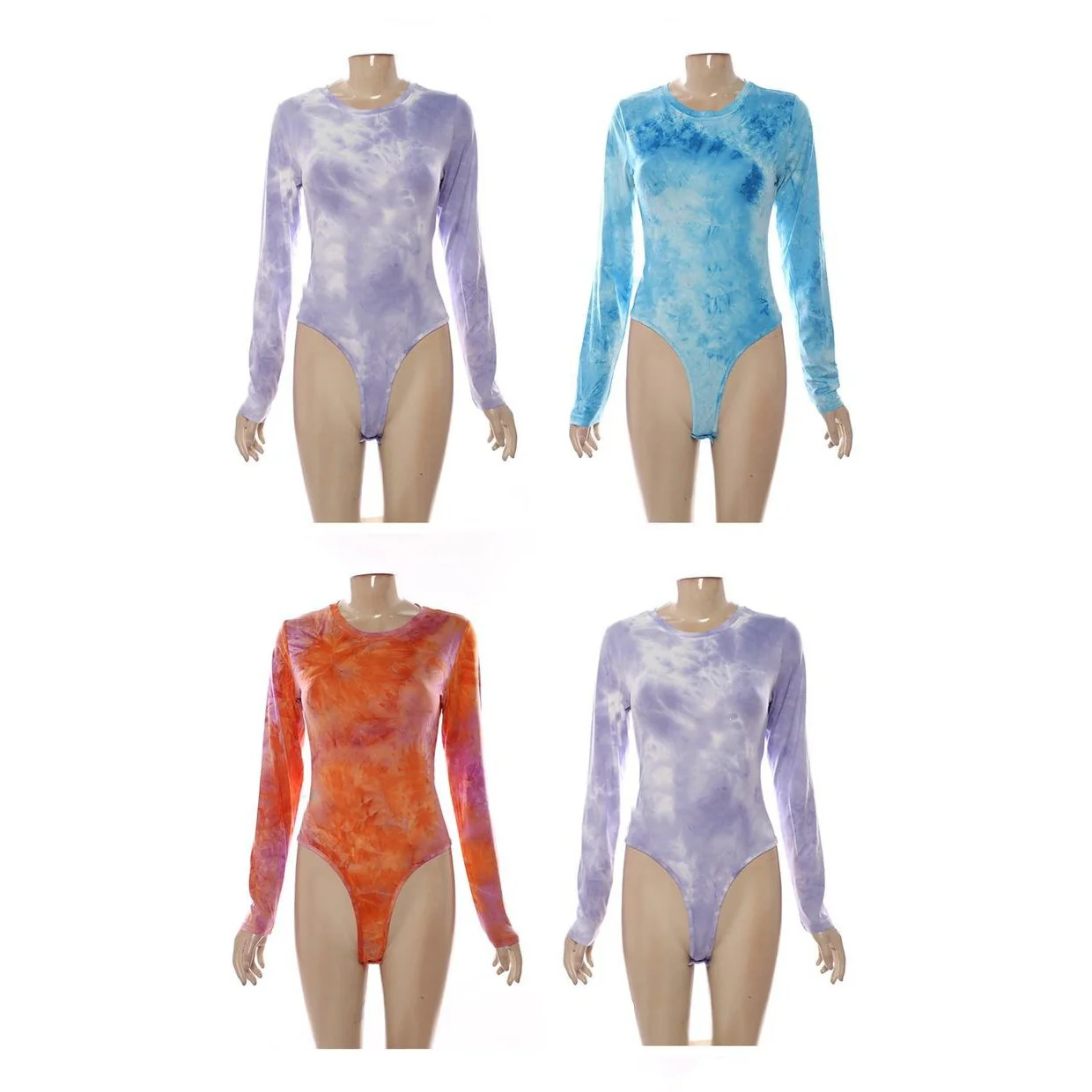 Tie Dye Print  Bodysuit  - Image 4