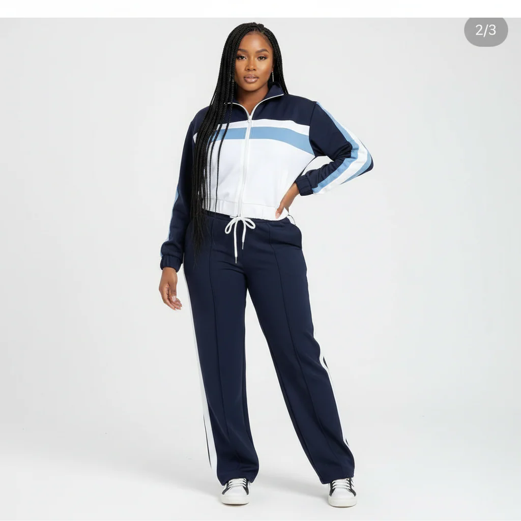 Tracksuit Full Zip Jacket & Jogging Pants Set - Image 2